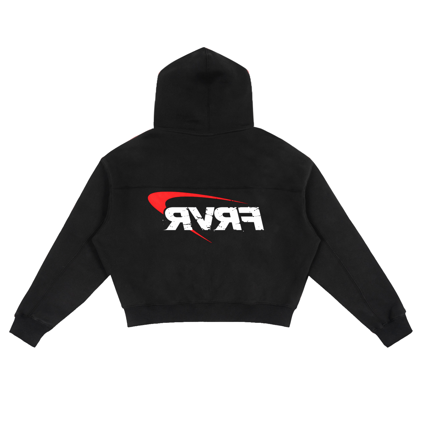 Arch Zip-Up Boxy Hoodie