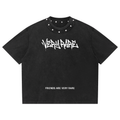 Graffiti Boxy Studded T-Shirt