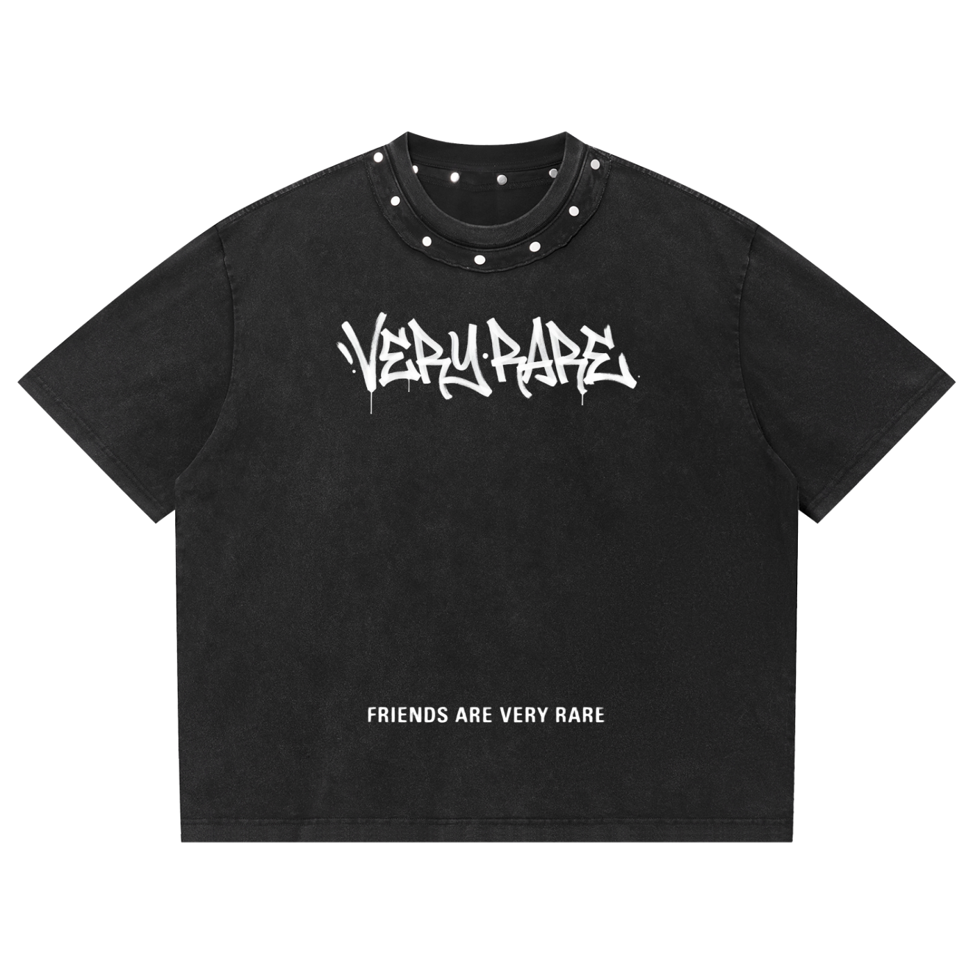 Graffiti Boxy Studded T-Shirt