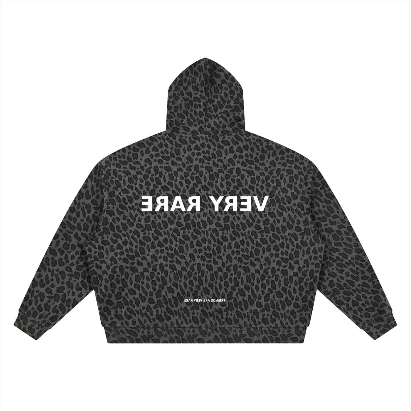 Essential Leopard Print Zip-Up Hoodie
