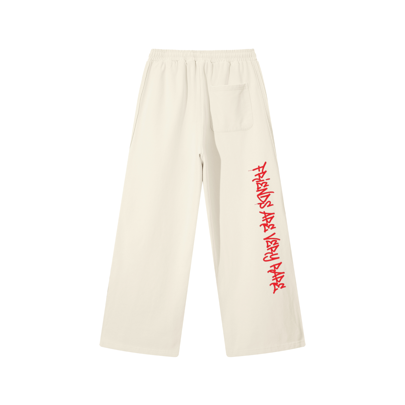 Graffiti Straight-Leg Sweatpants