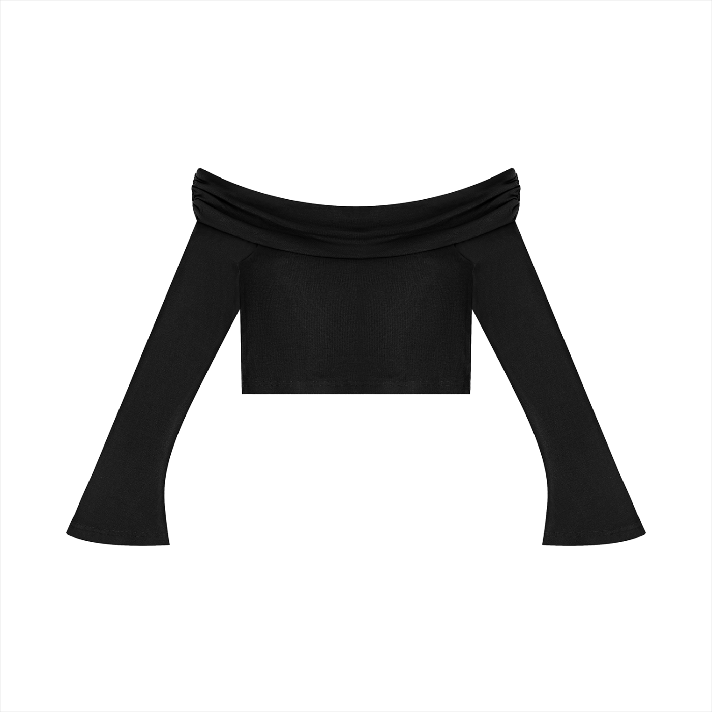 Essential Bell Sleeve Crop T-Shirt