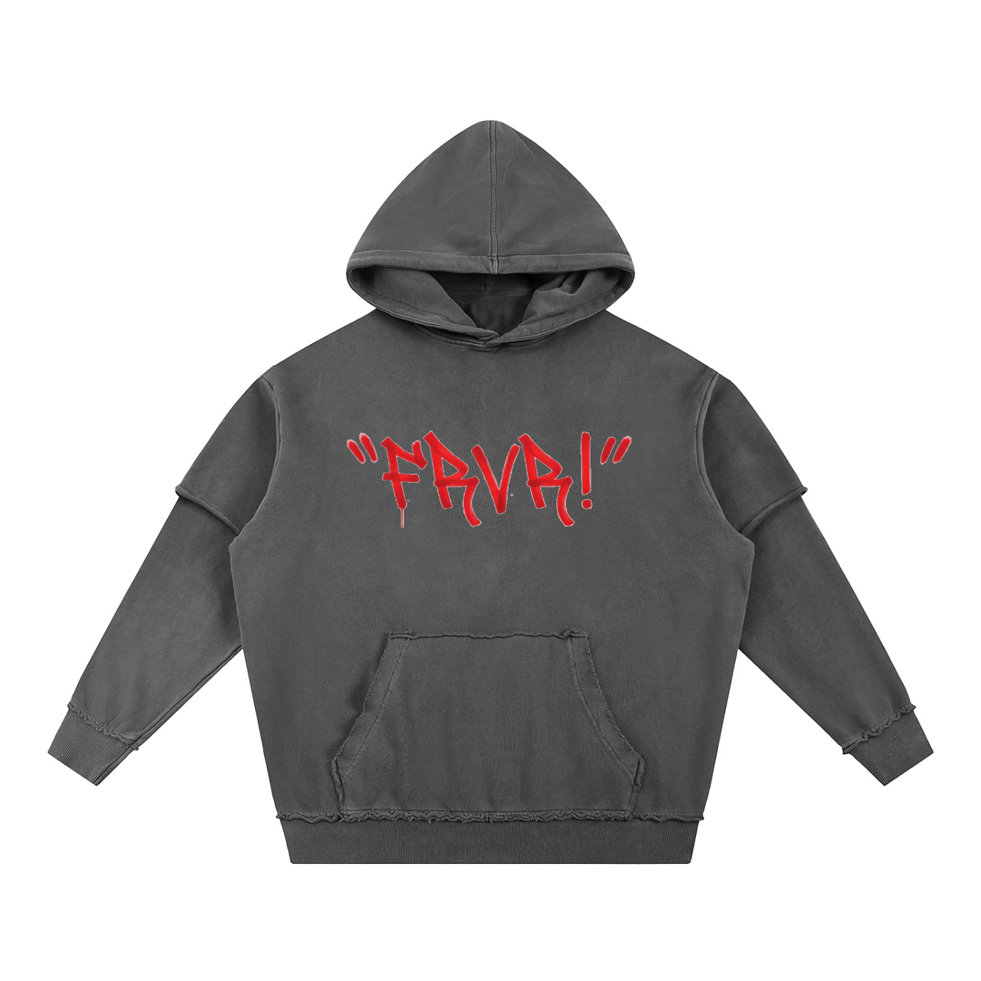 graffiti,double,hoodie,black,red