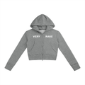 Women’s Essential Crop Zip-Up Hoodie