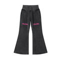Graffiti Flared Fleece Pants
