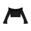 Essential Bell Sleeve Crop T-Shirt