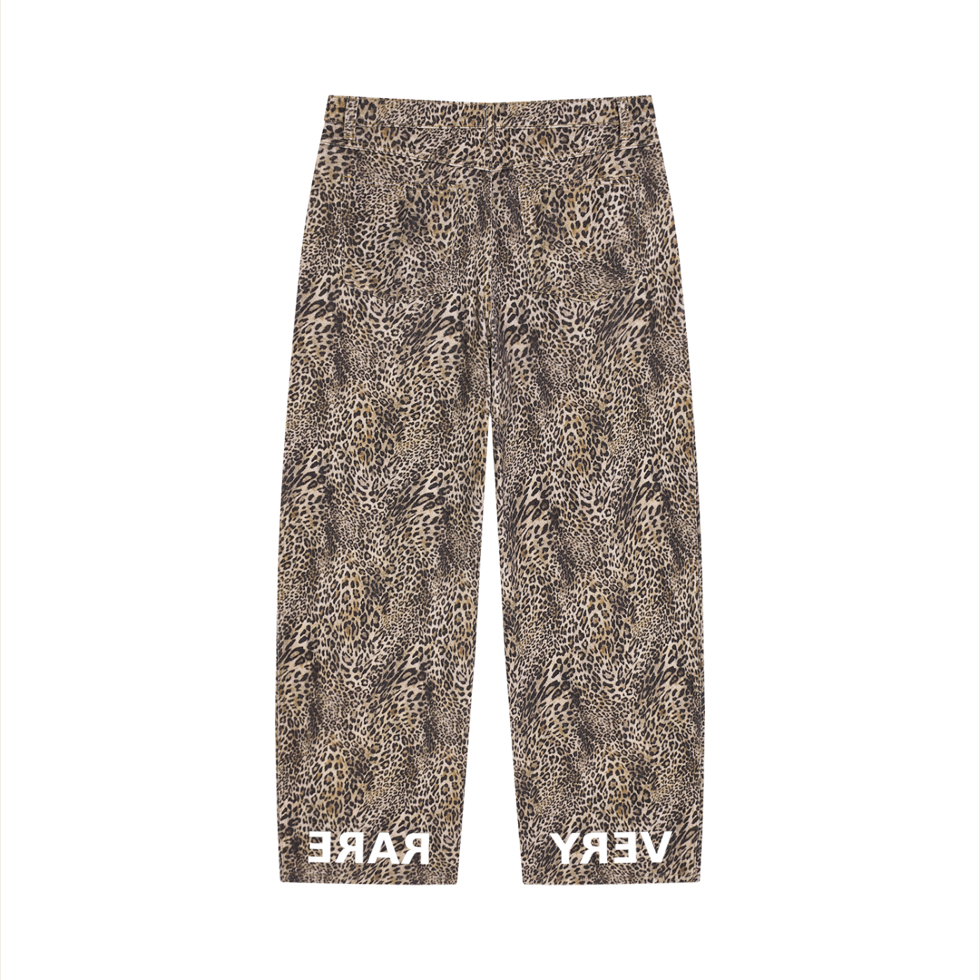 Essential Leopard Wide Leg Jeans