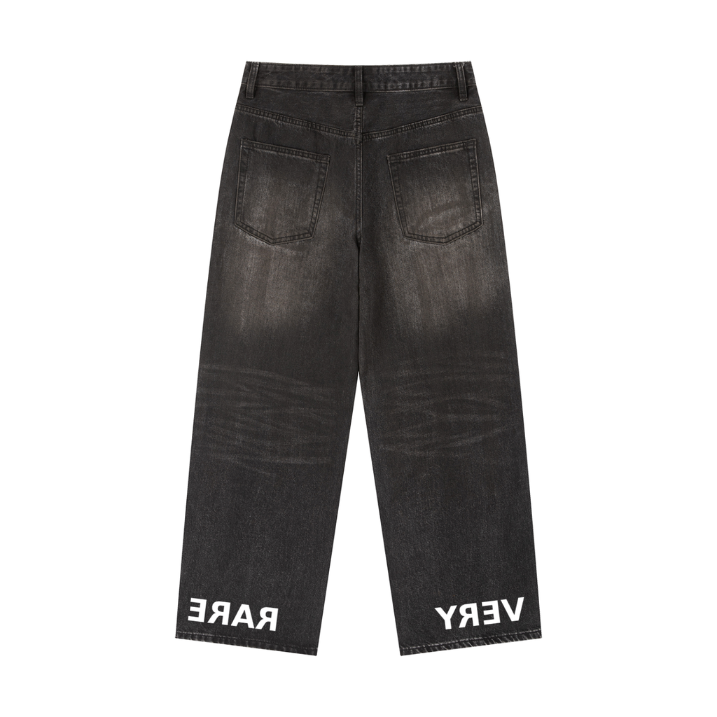 Vintage Wash Heavyweight Denim Jeans