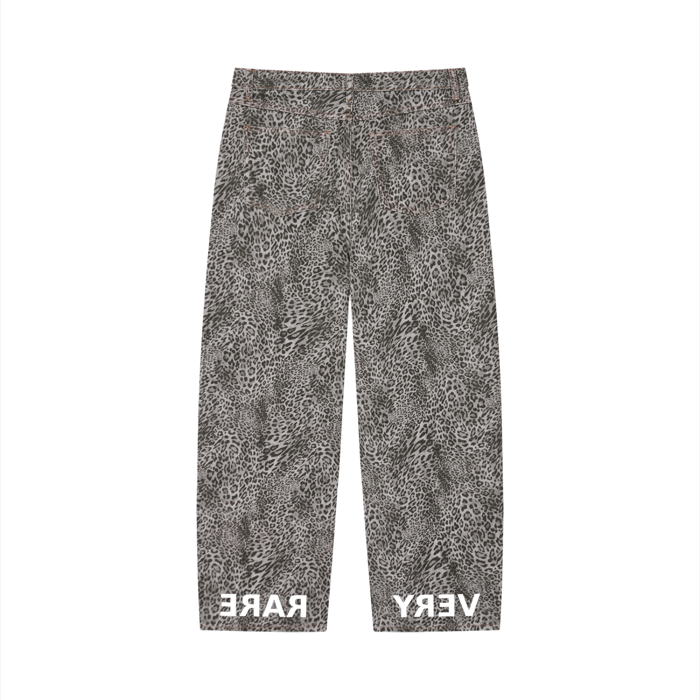 Essential Leopard Wide Leg Jeans