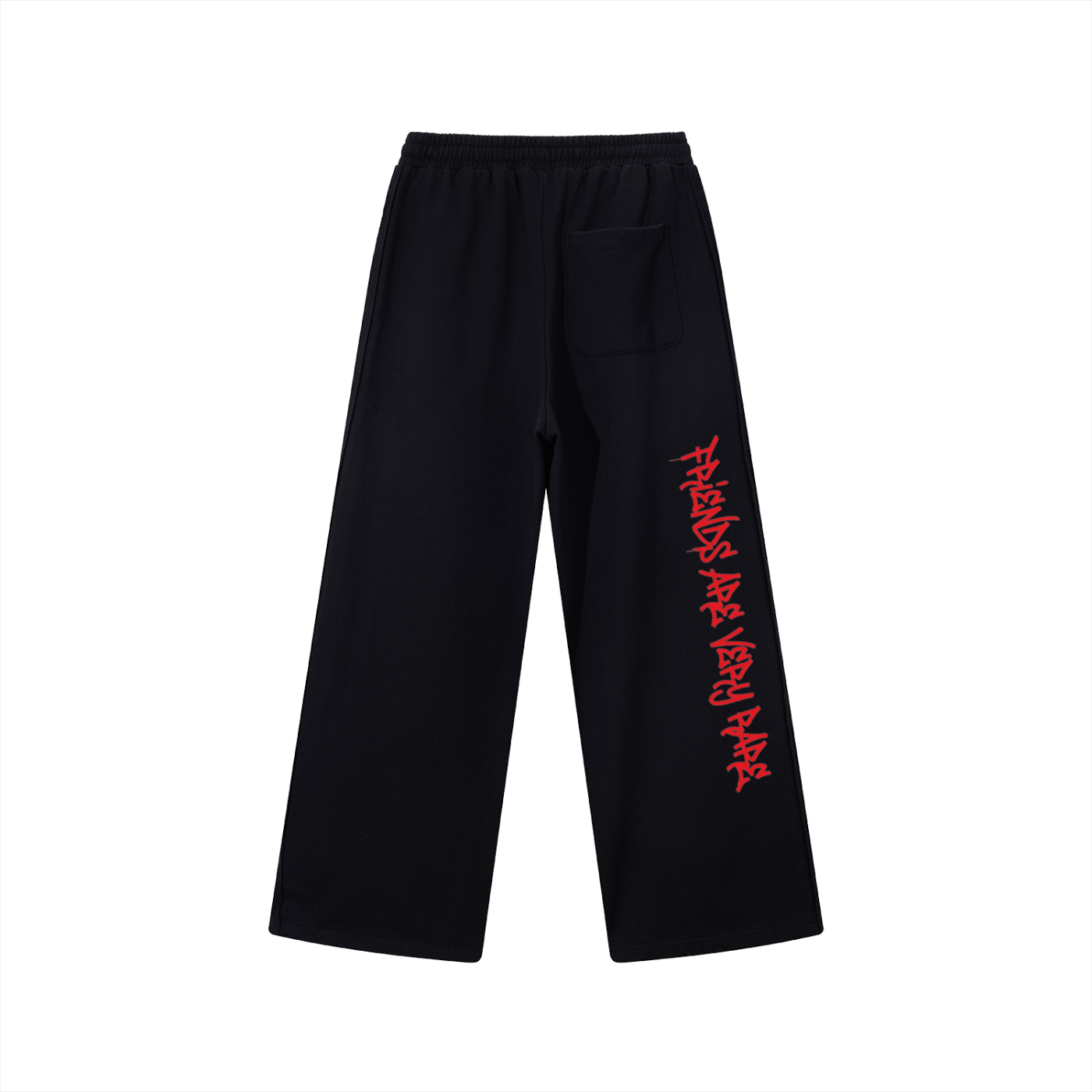 Graffiti Straight-Leg Sweatpants