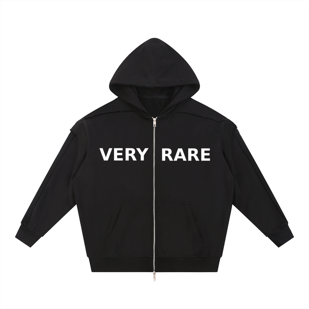 very,rare,essentail,double,edge,zip,up,hoodie