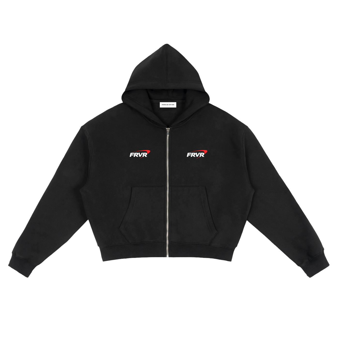 Arch Zip-Up Boxy Hoodie