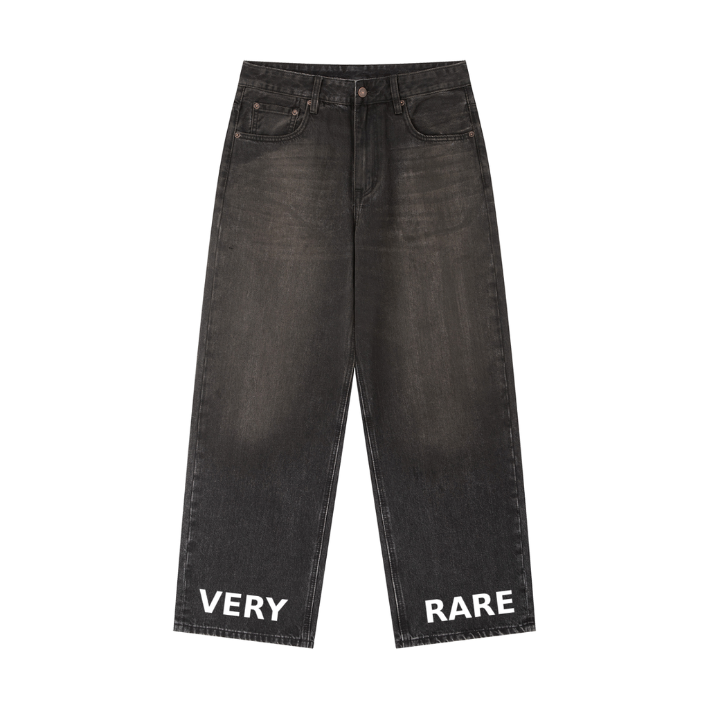 Vintage Wash Heavyweight Denim Jeans