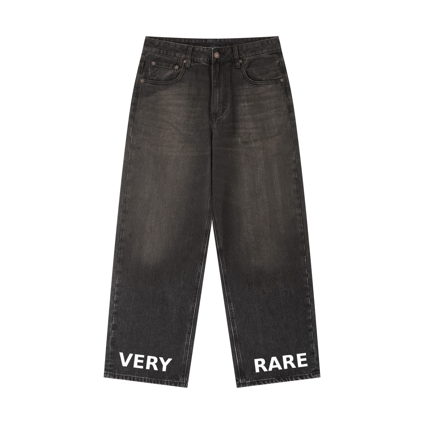 Vintage Wash Heavyweight Denim Jeans