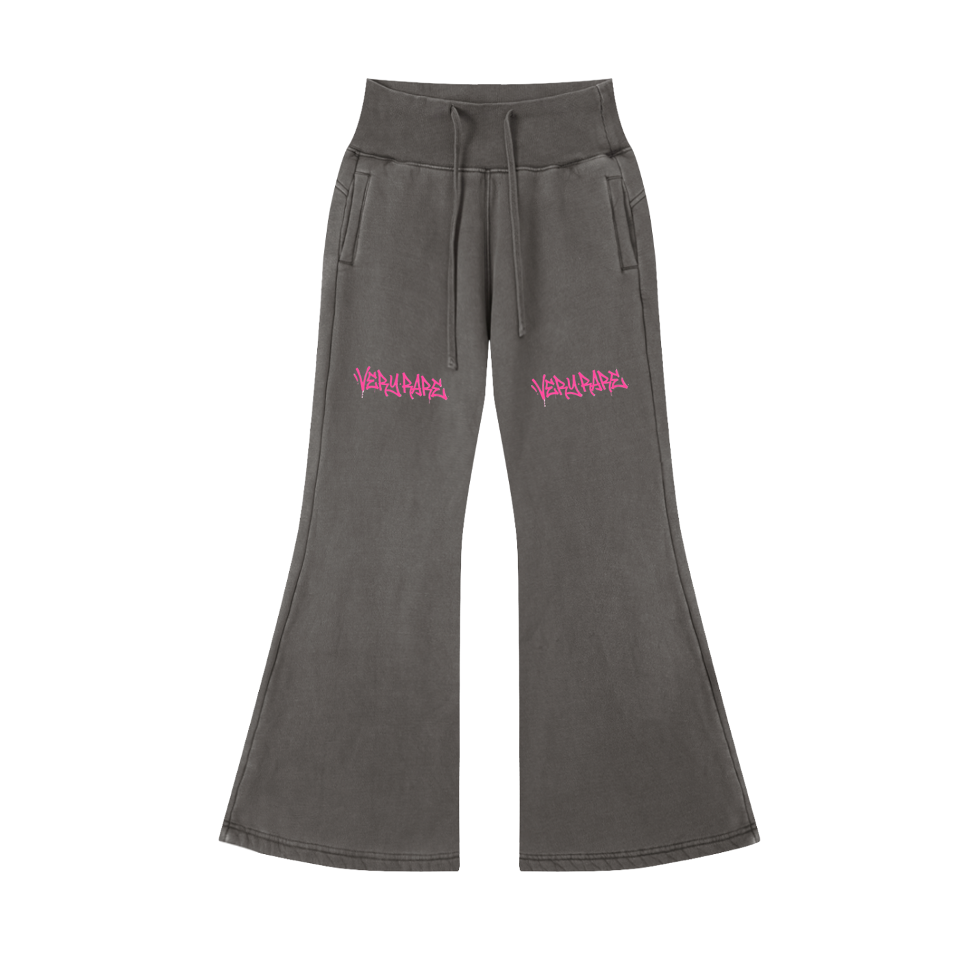 Graffiti Flared Fleece Pants