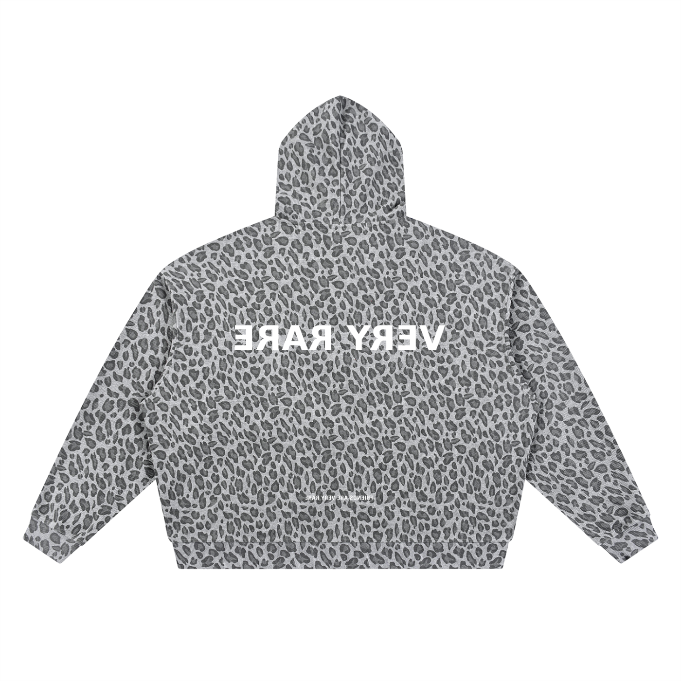 Essential Leopard Print Zip-Up Hoodie