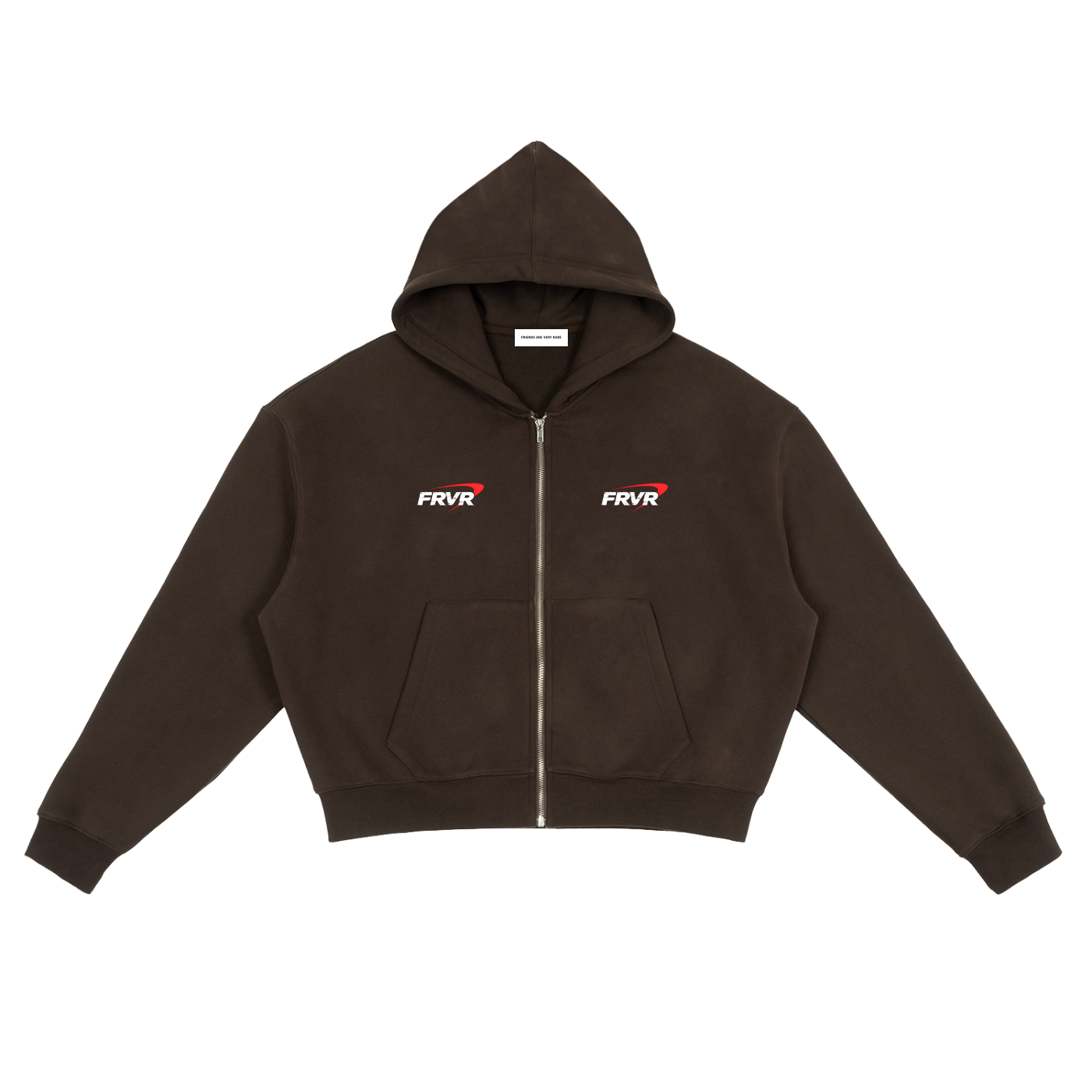 Arch Zip-Up Boxy Hoodie
