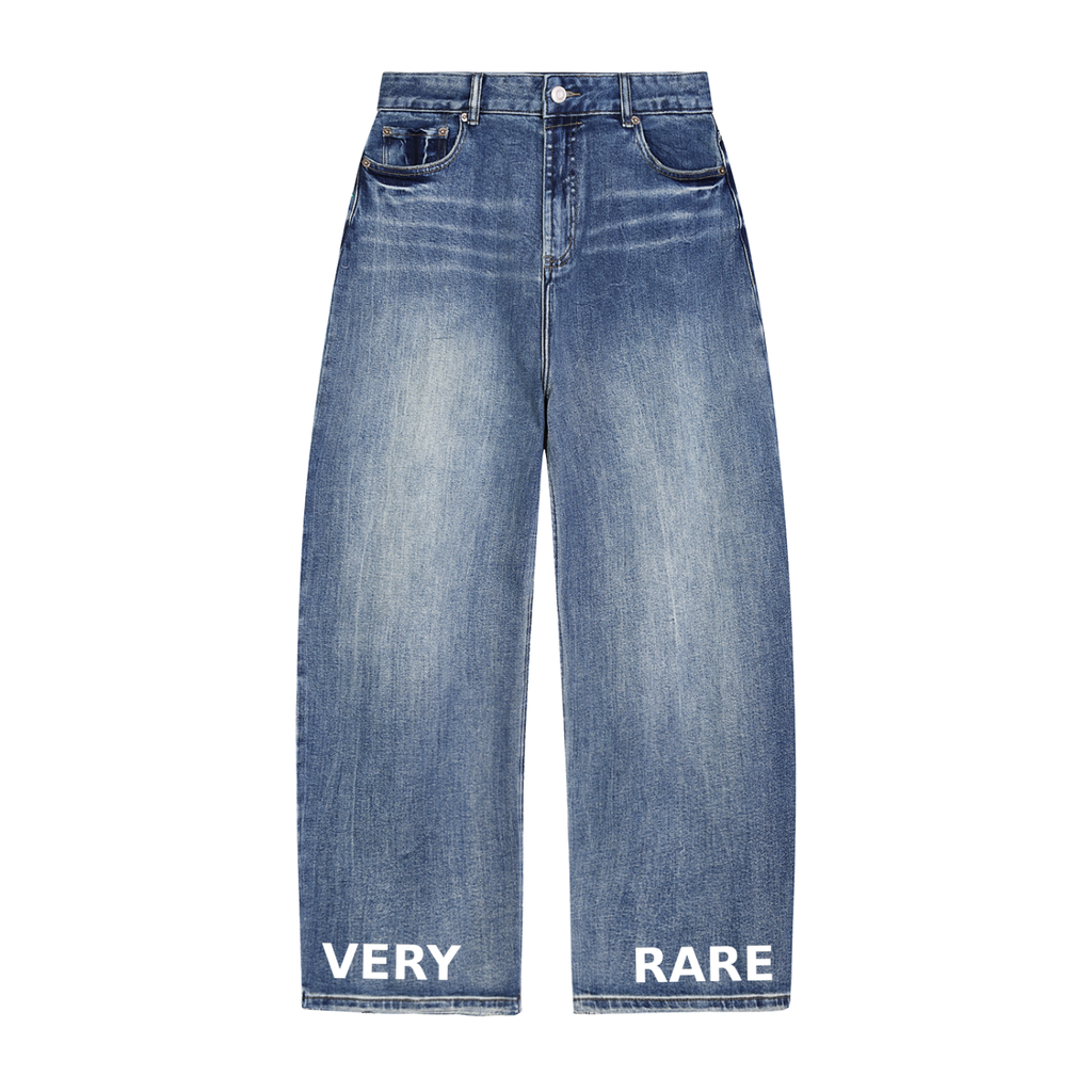 Sun Fade Heavyweight Denim Jeans