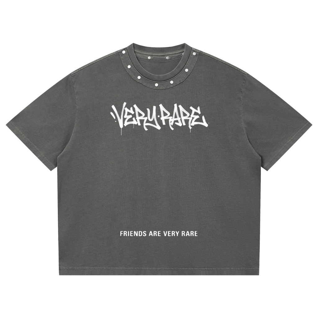 Graffiti Boxy Studded T-Shirt